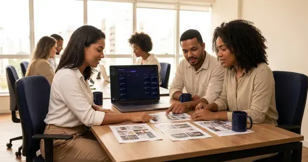 Como uma Agência B2B Acelerou a Produção de Conteúdo